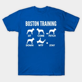 Boston Training Boston Terrier Tricks T-Shirt